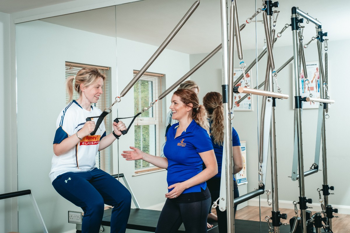 Pinc & Steel Patient and Physio Gym Rehab